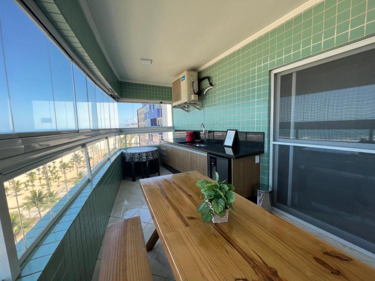 Apartamento Guilhermina De Frente Para O Mar Прая Гранде Екстериор снимка