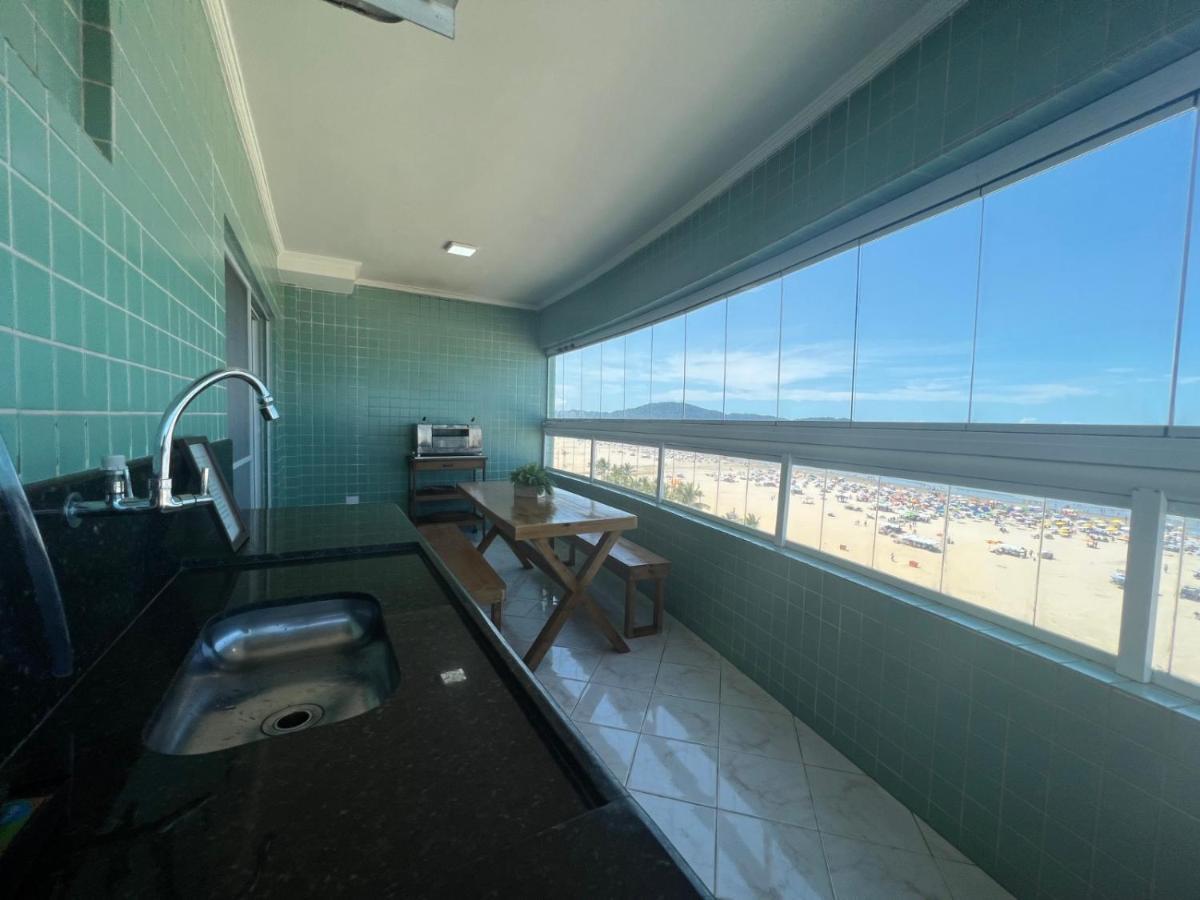 Apartamento Guilhermina De Frente Para O Mar Прая Гранде Екстериор снимка