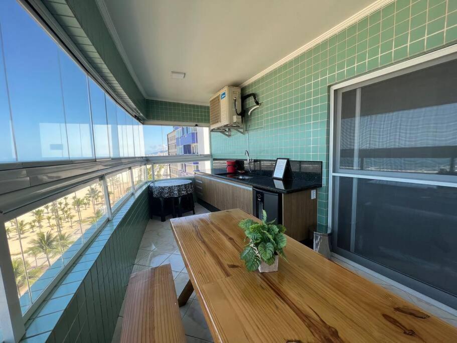 Apartamento Guilhermina De Frente Para O Mar Прая Гранде Екстериор снимка